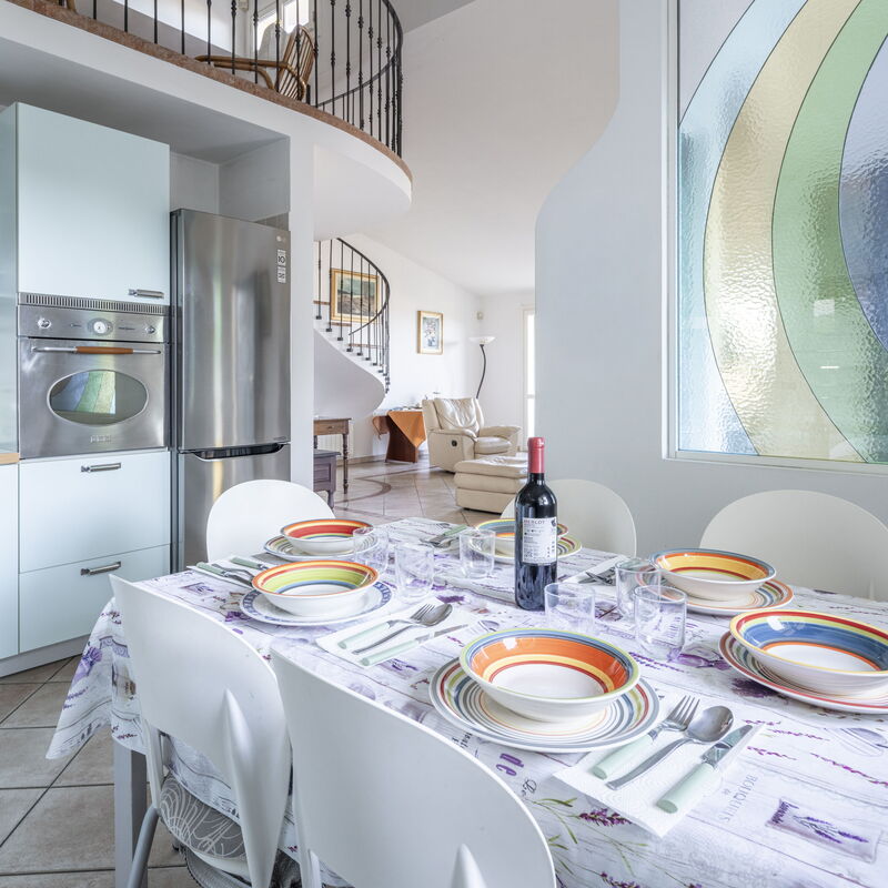 Villa Caroline, Private Pool and Seaview: Autumn, Kitchen, Spring, Summer