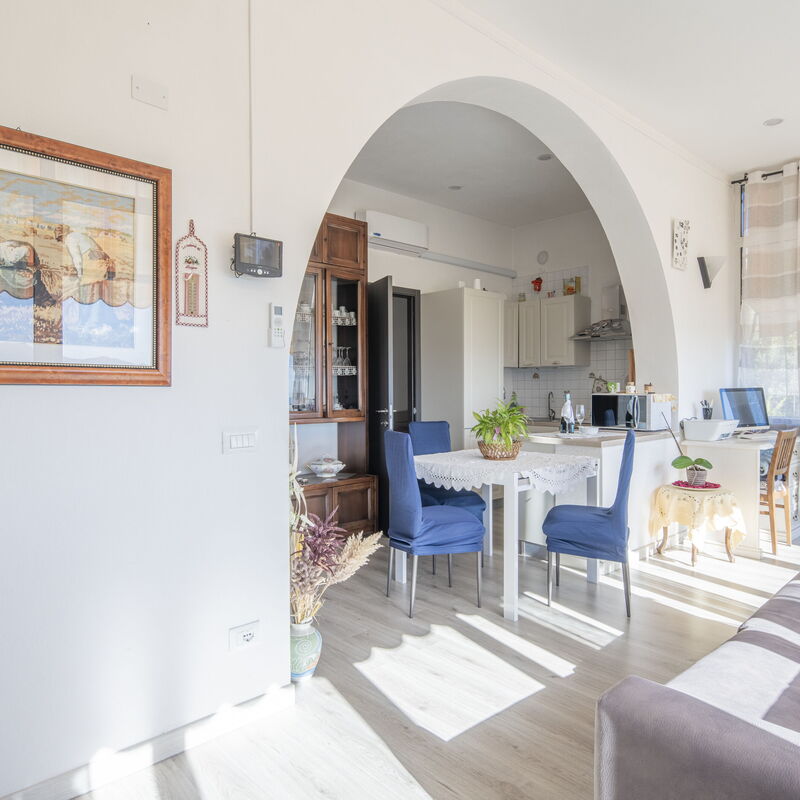 Casa di Bruna Seaview, Albenga: Autumn, Kitchen, Living Room, Spring, Summer