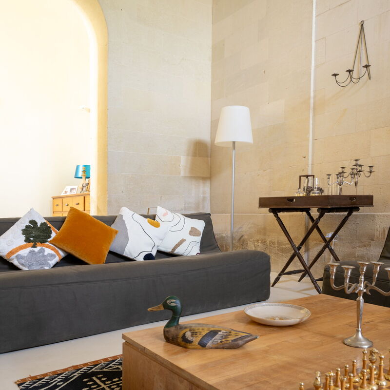 Garden Apartment - Palazzo Villani Lubelli: Autumn, Living Room, Spring, Summer