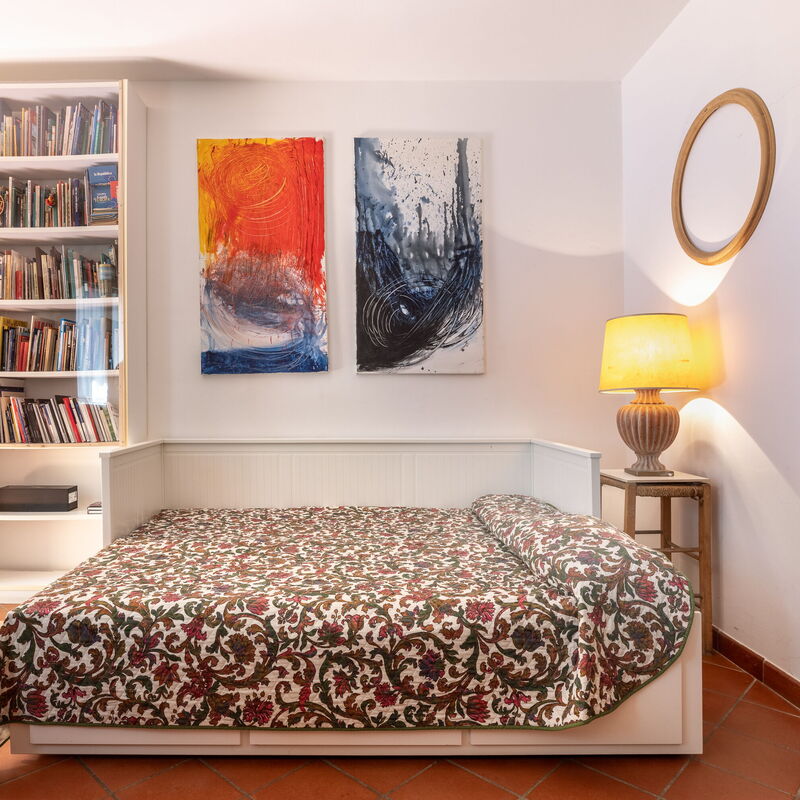 Il Ferrone Apartment With Garden - Greve In Chianti: Autumn, Living Room, Spring, Summer