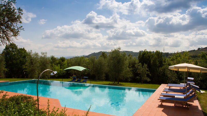 Relais de Ricci: bazen, Jesen, Ljeto, Proljeće