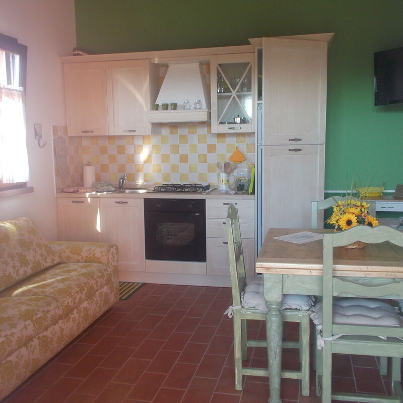 Appartamento Girasole Seaside and Pool: Autumn, Kitchen, Living Room, Spring, Winter
