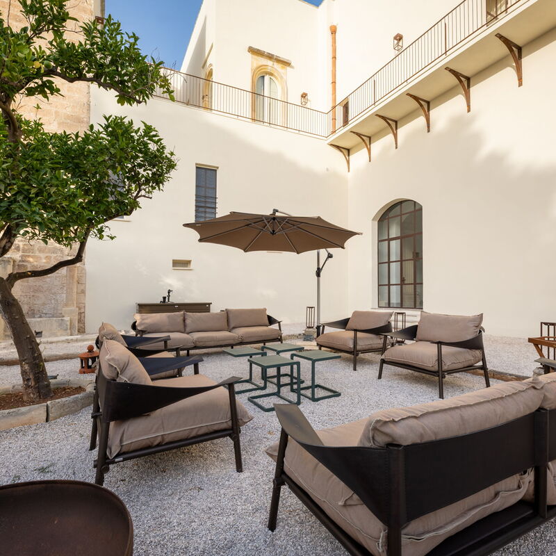 Royal Suite - Palazzo Villani Lubelli: Autumn, Balcony / Terrace / Patio, Building Exterior, Spring, Summer