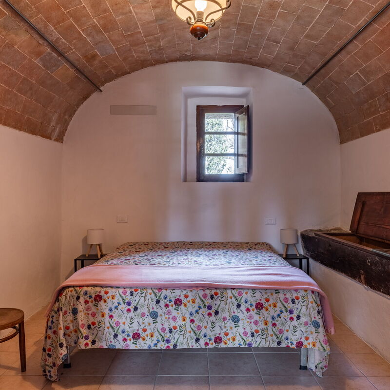 Amelia House Private Pool, Casole Elsa, Monti: Automne, chambre à coucher, Été, Printemps