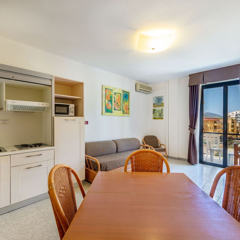 Alghero Residence, Seaside Apartments: Autumn, Kitchen, Living Room, Spring, Summer