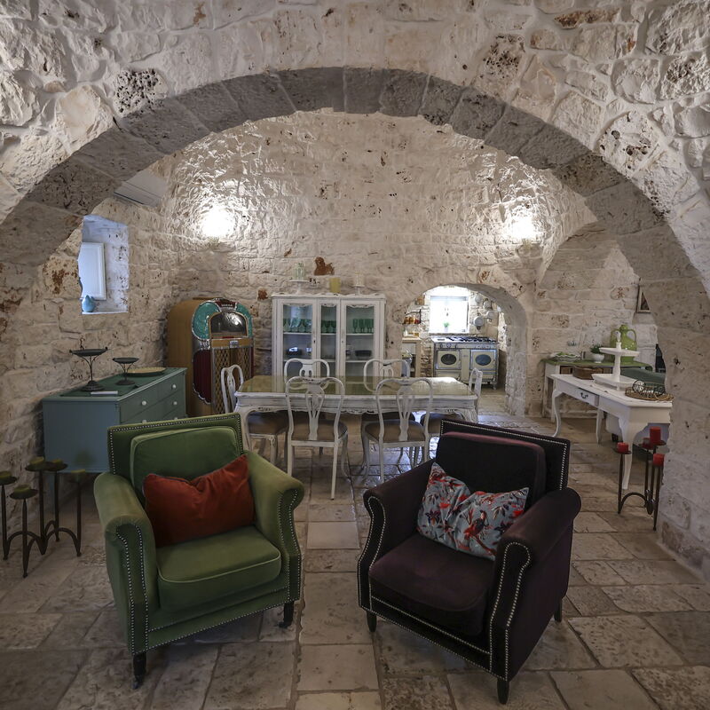 Trulli Experience, Pool, Monopoli: Autumn, Living Room, Spring, Summer