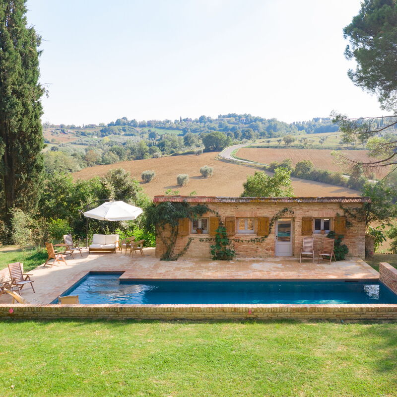 Casale Il Rondò, Private Pool, Città della Pieve: Autumn, Pool, Spring, Summer