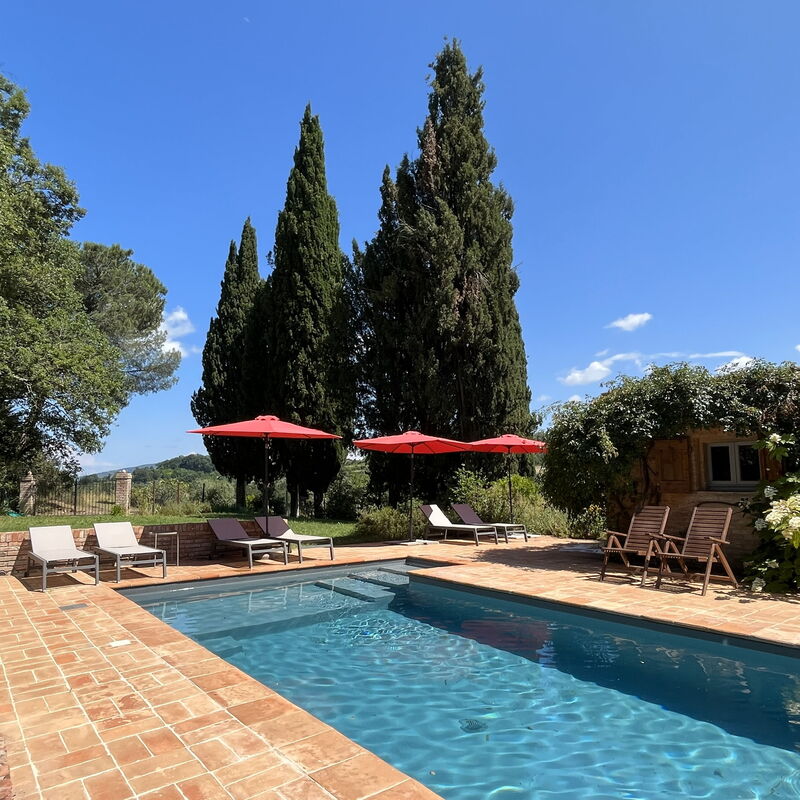Casale Il Rondò, Private Pool, Città della Pieve: Autumn, Pool, Spring, Summer