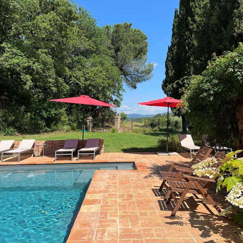Casale Il Rondò, Private Pool, Città della Pieve: Autumn, Pool, Spring, Summer