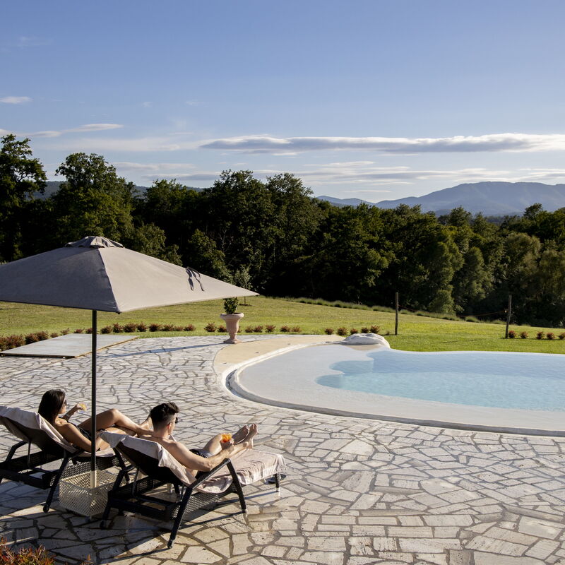 Le Tre Virtù Luxury Relais, Private Pool, Mugello: Autumn, Pool, Spring, Summer
