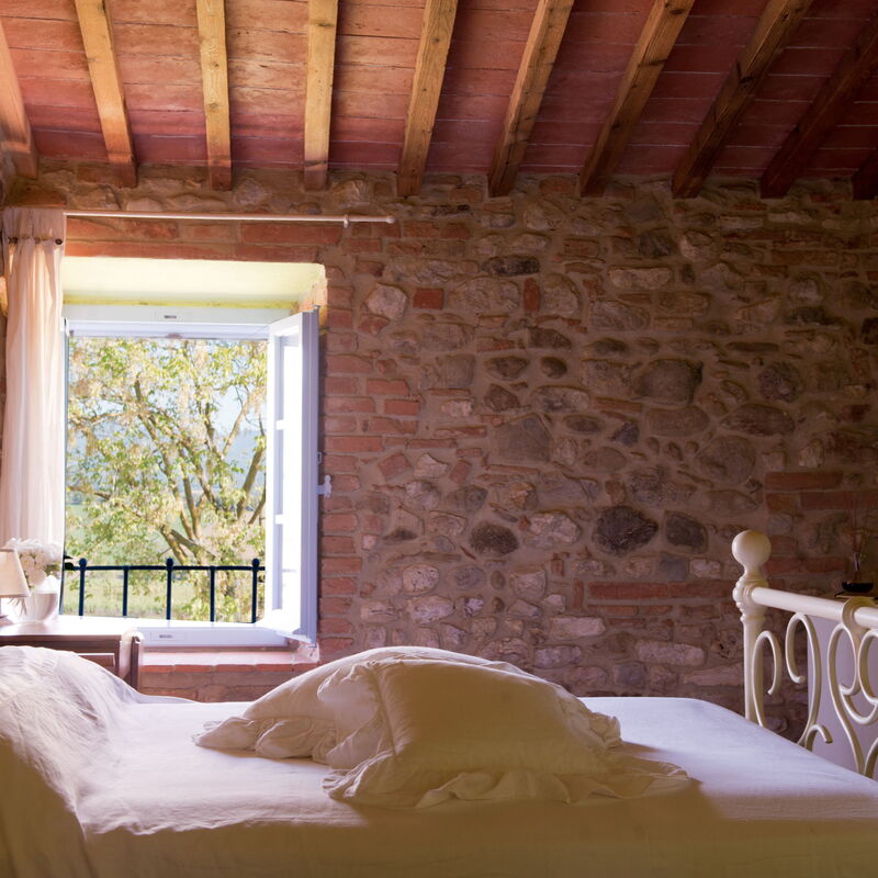 Le Tre Virtù Luxury Relais, Private Pool, Mugello: Bedroom