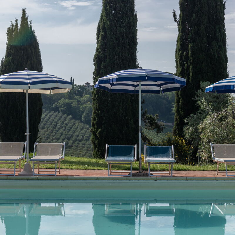 Le Sodole Farmhouse, San Gimignano: Autumn, Pool, Spring, Summer