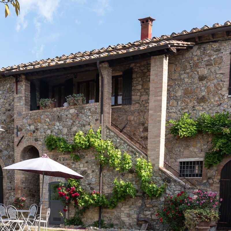 Le Sodole Farmhouse, San Gimignano: Autumn, Main Entrance, Spring, Summer