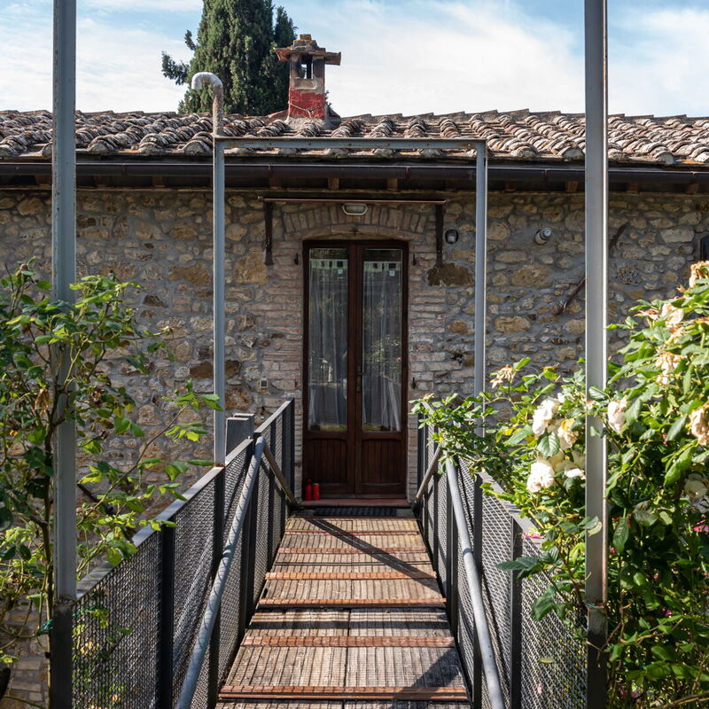 Le Sodole Farmhouse, San Gimignano: Autumn, Main Entrance, Spring, Summer