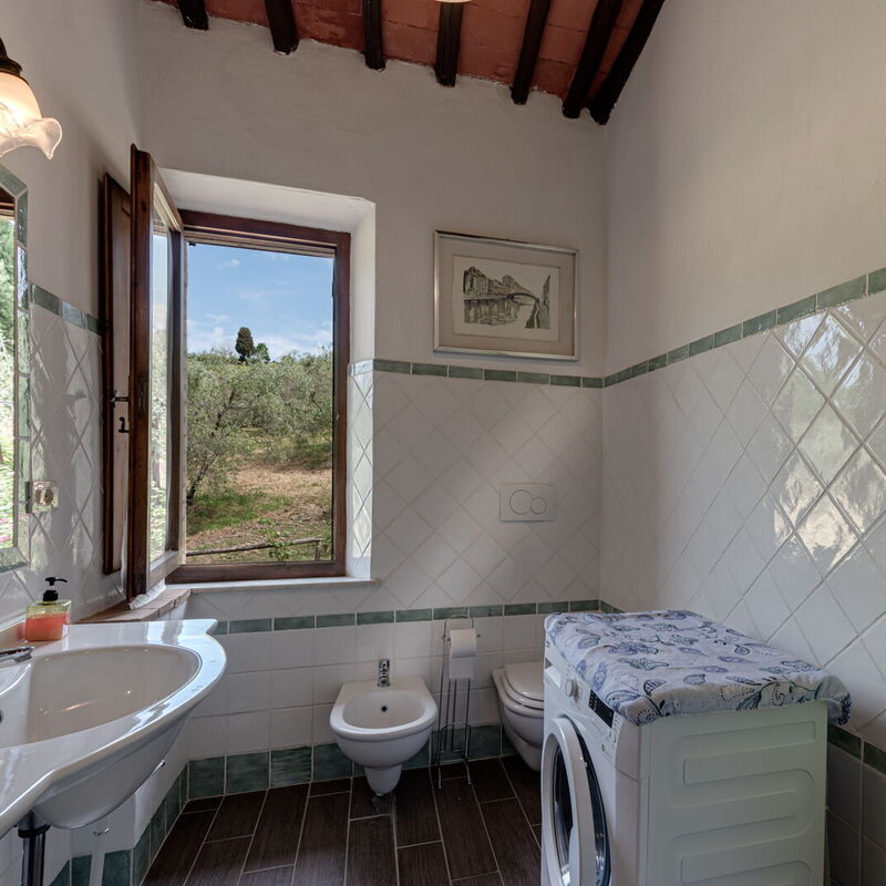 Le Sodole Farmhouse, San Gimignano: Autumn, Bathroom, Spring, Summer