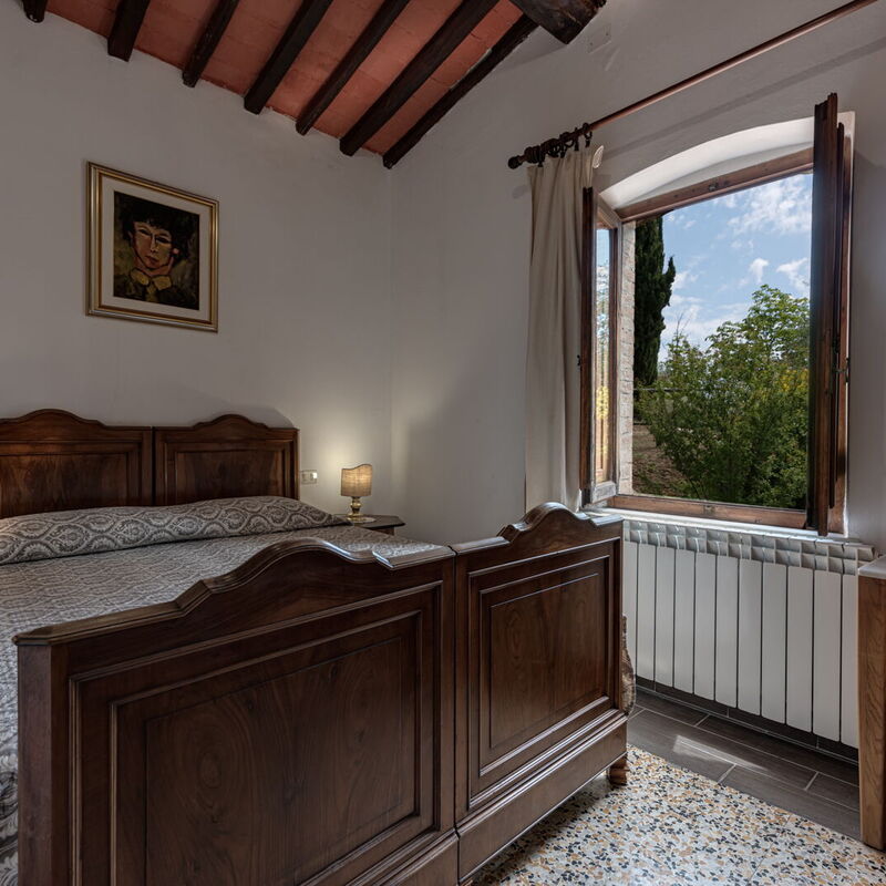 Le Sodole Farmhouse, San Gimignano: Autumn, Bedroom, Spring, Summer