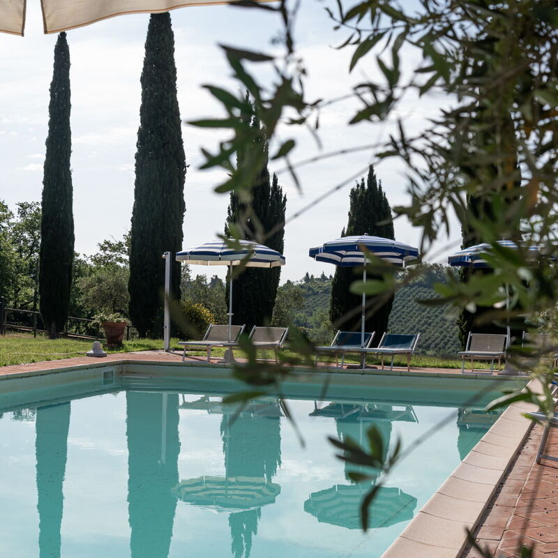 Le Sodole Farmhouse, San Gimignano: Automne, bassin, Été, Printemps