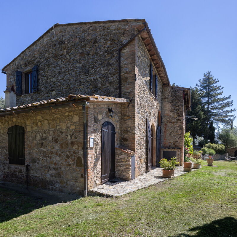 Podere le Lune with Pool, San Gimignano: Autunno, Estate, Esterni, Giardino, Primavera