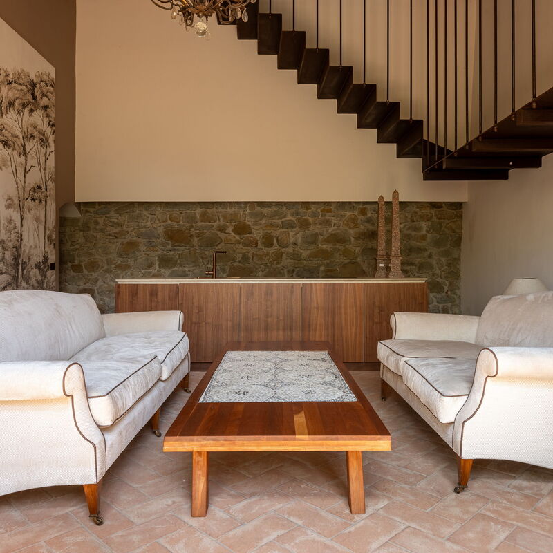 Villa Il Casalino, Florentine Hills with Pool: Frühling, Herbst, Küche, Sommer, Wohnzimmer