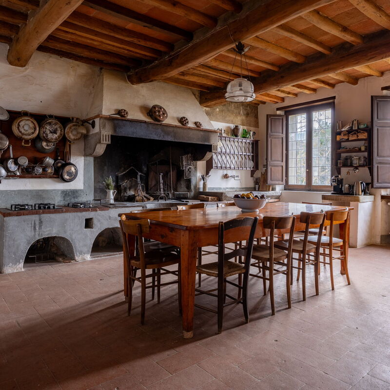 Villa Il Casalino, Florentine Hills with Pool: Autumn, Kitchen, Spring, Summer