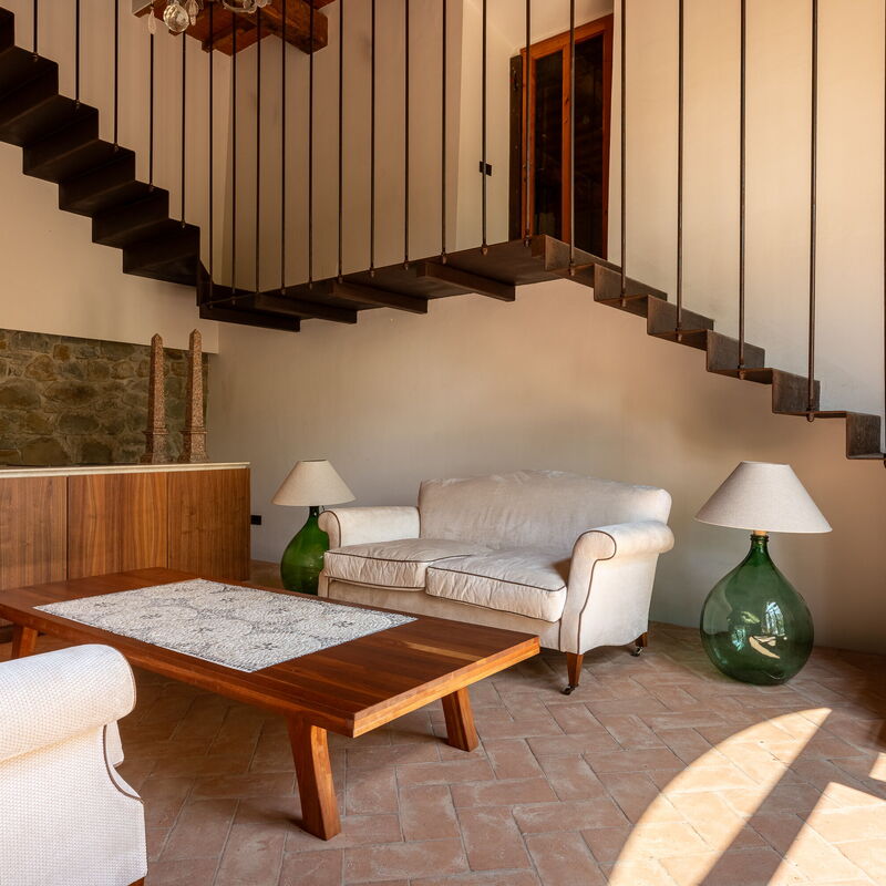 Villa Il Casalino, Florentine Hills with Pool: Frühling, Herbst, Küche, Sommer, Wohnzimmer