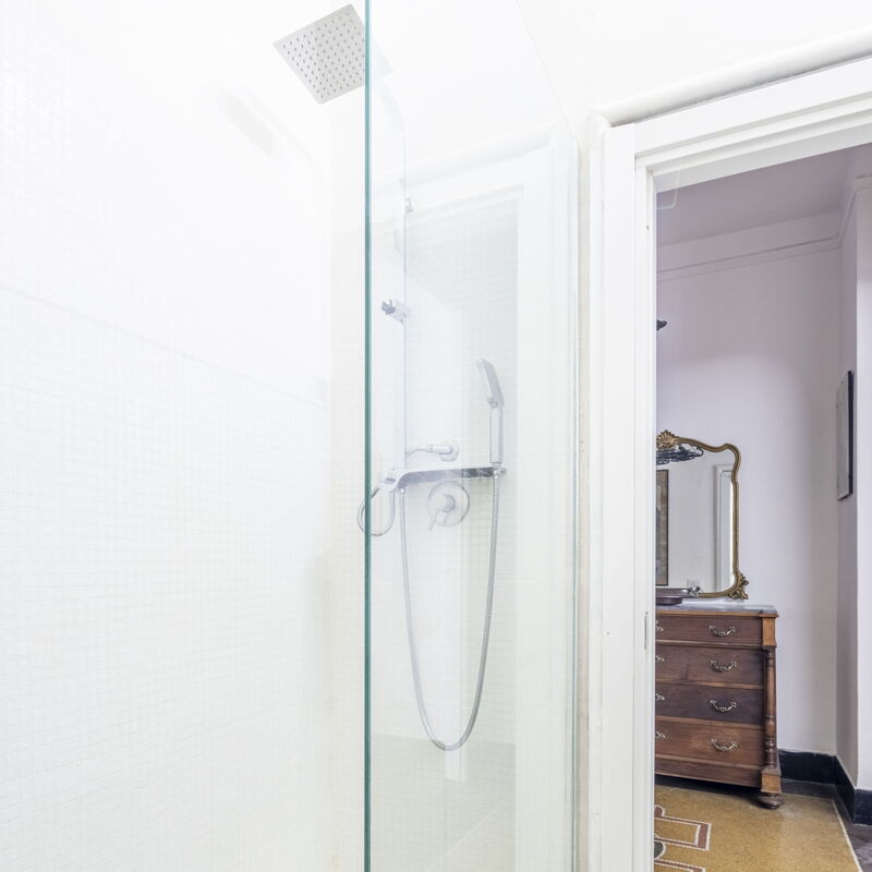 La Casa di Bruno, Terrace, in the Heart of Genova: Autumn, Bathroom, Spring, Summer