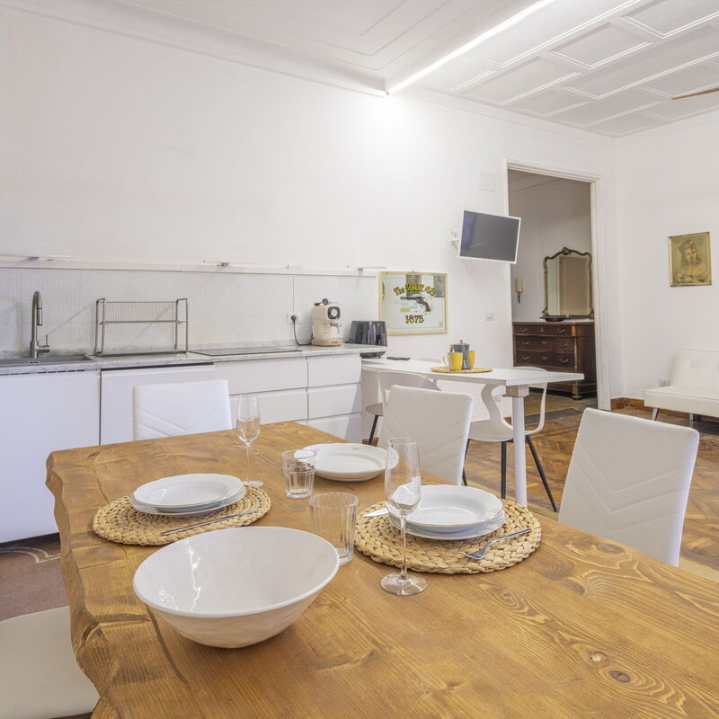 La Casa di Bruno, Terrace, in the Heart of Genova: Autumn, Kitchen, Spring, Summer