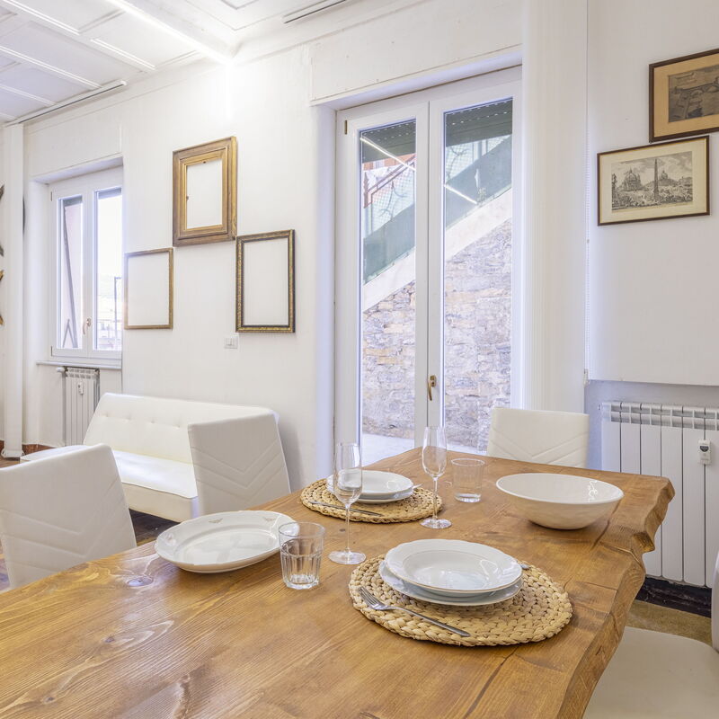 La Casa di Bruno, Terrace, in the Heart of Genova: Autumn, Kitchen, Spring, Summer