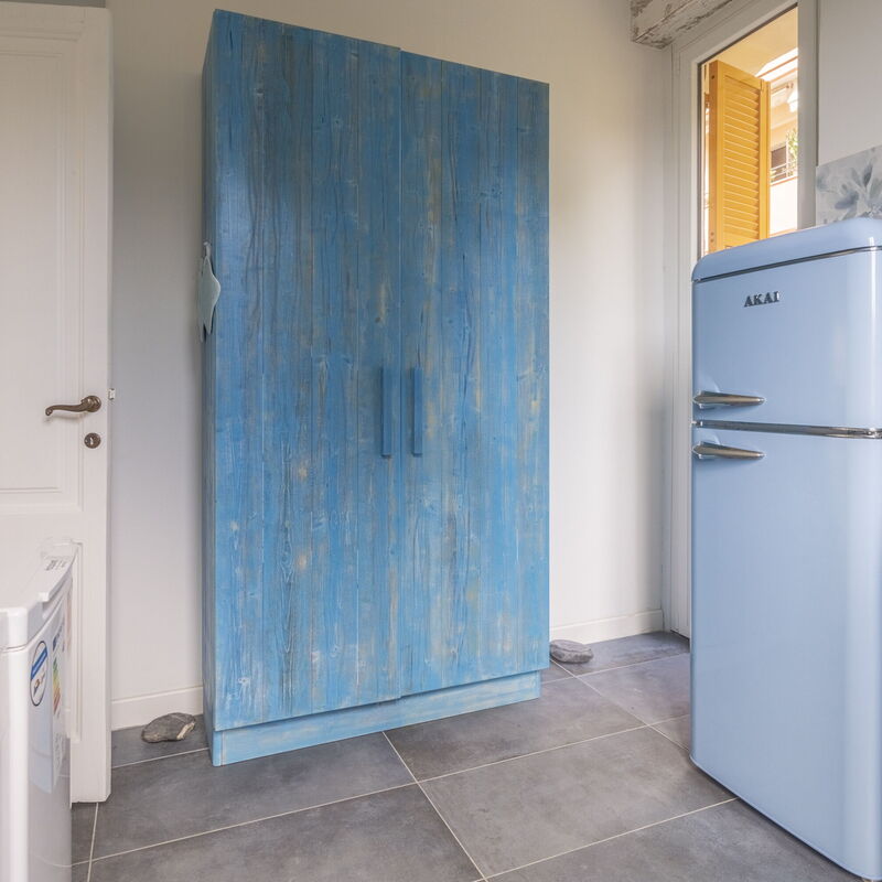 Focaincontromano Apartment with Sea View, Genoa: Autumn, Kitchen, Spring, Summer