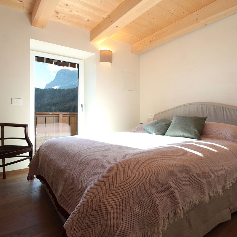 Casa Tomà Mountain View Cortina: Autumn, Bedroom, Spring, Summer, Winter