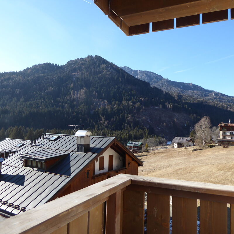 Casa Tomà Mountain View Cortina: Autumn, Balcony / Terrace / Patio, Building Exterior, Outdoor, Scenic View, Spring, Summer, Winter