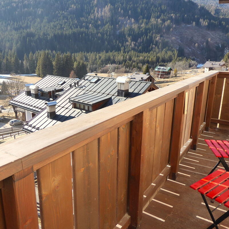 Casa Tomà Mountain View Cortina: Autumn, Balcony / Terrace / Patio, Building Exterior, Outdoor, Scenic View, Spring, Summer, Winter