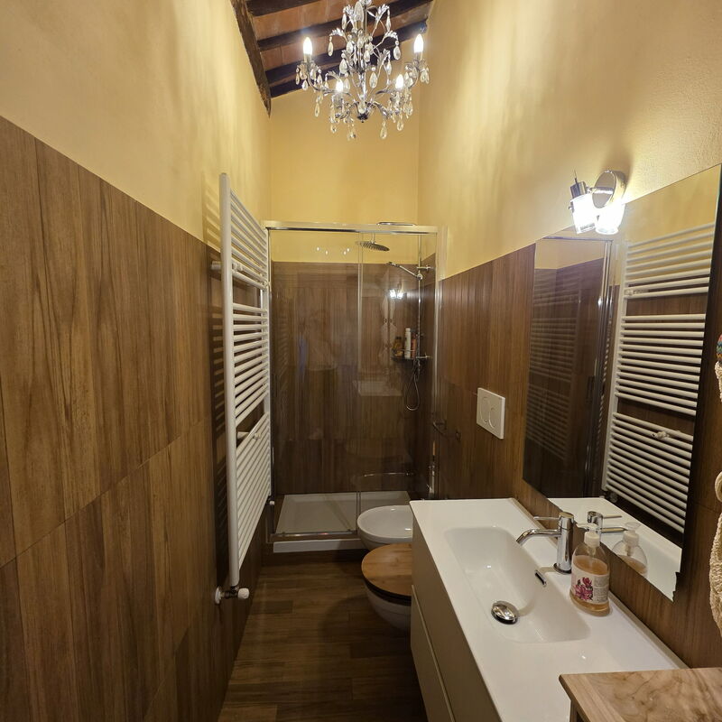 La Casa Rossa, Shared Pool, Marliana: Autumn, Bathroom, Spring, Summer