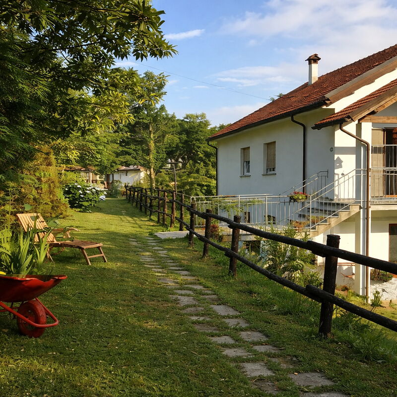 Apartment, Garden, Beigua Unesco Global Geopark: Autumn, Main Entrance, Spring, Summer