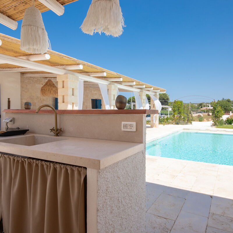 Trulli Valle D'Itria - Martina Franca: Automne, Balcon / Terrasse / Patio, bassin, Été, Extérieur, Extérieurs, Hiver, Printemps