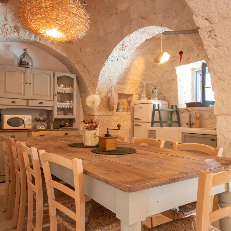 Trulli Valle D'Itria - Martina Franca: Automne, Cuisine, Été, Hiver, Printemps, Salle à manger