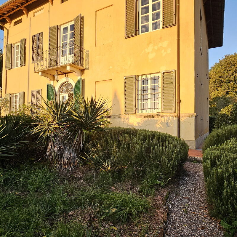 Villa Il Torrazzo, Vista Mare, Massarosa: Autumn, Balcony / Terrace / Patio, Building Exterior, Garden, Outdoor, Spring, Summer, Winter