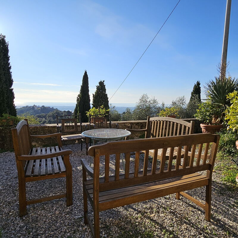 Villa Il Torrazzo, Vista Mare, Massarosa: Balcony / Terrace / Patio, Building Exterior, Outdoor