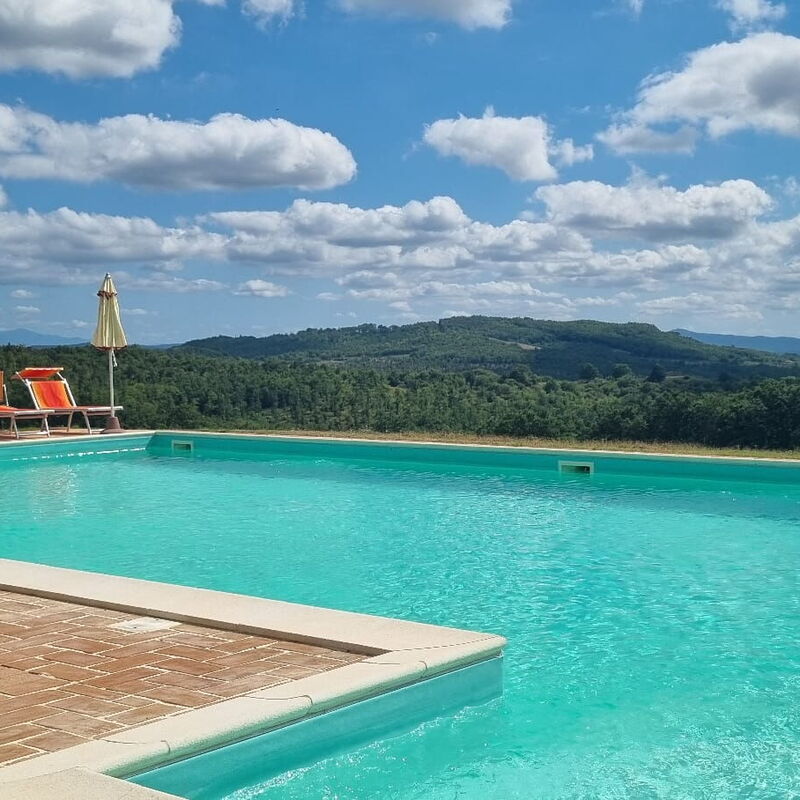 Casa Stella Serena, Podere le Scopaie, Pool: Frühling, Herbst, Schwimmbad, Sommer