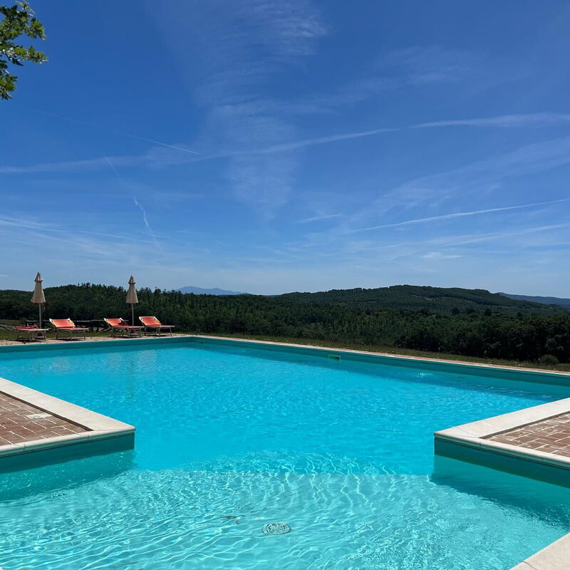 Casa Stella Serena, Podere le Scopaie, Pool: Frühling, Herbst, Schwimmbad, Sommer