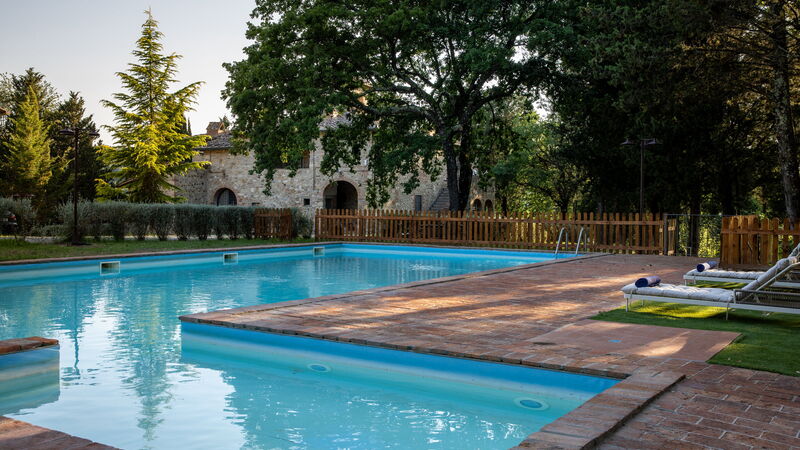 Maison Badia a Passignano: Autumn, Pool, Spring, Summer
