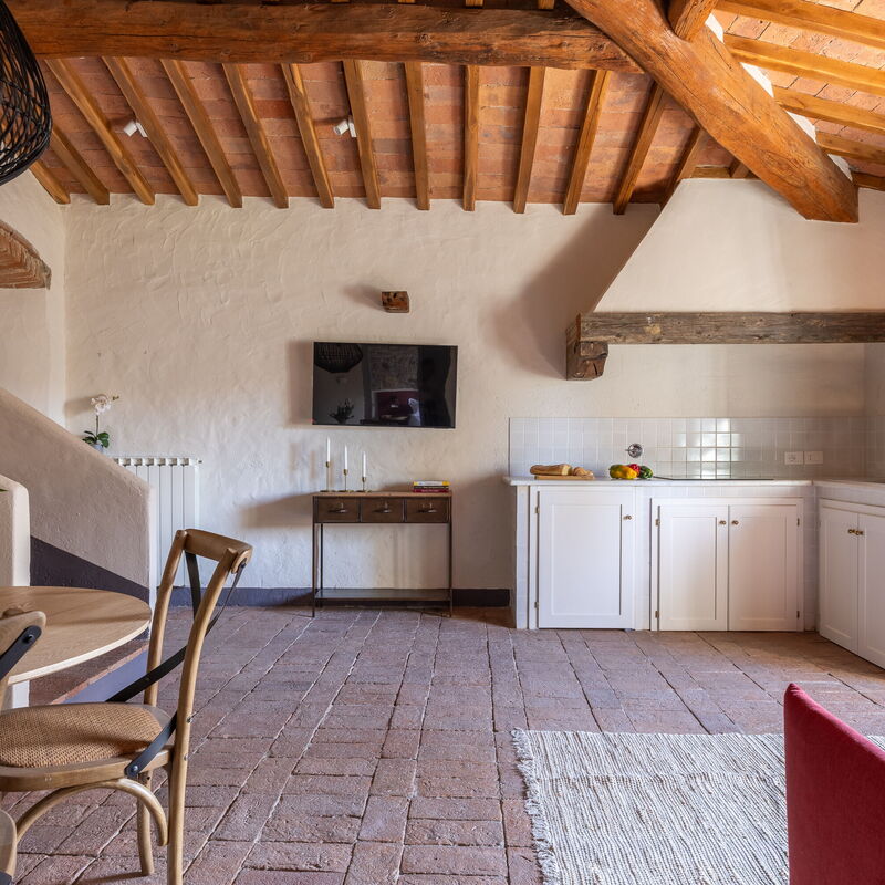 Maison Badia a Passignano: Dnevna soba, Jesen, Ljeto, Proljeće