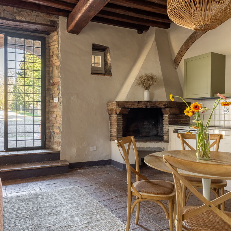 Maison Badia a Passignano: Dnevna soba, Jesen, Kuhinja, Ljeto, Proljeće