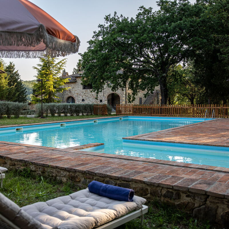 Maison Badia a Passignano: bazen, Jesen, Ljeto, Proljeće