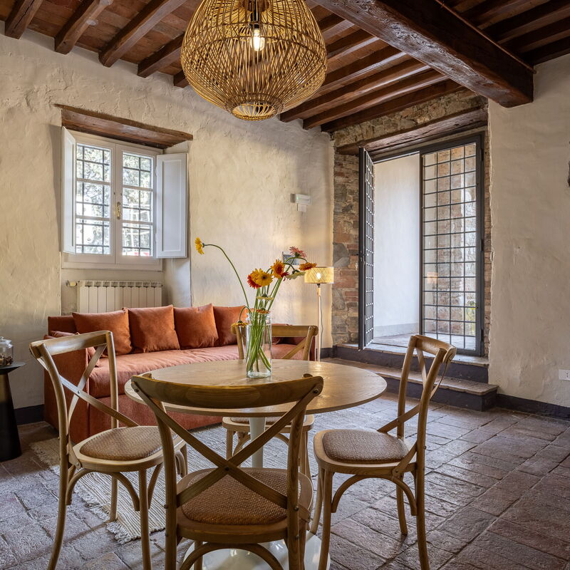 Maison Badia a Passignano: Dnevna soba, Jesen, Kuhinja, Ljeto, Proljeće