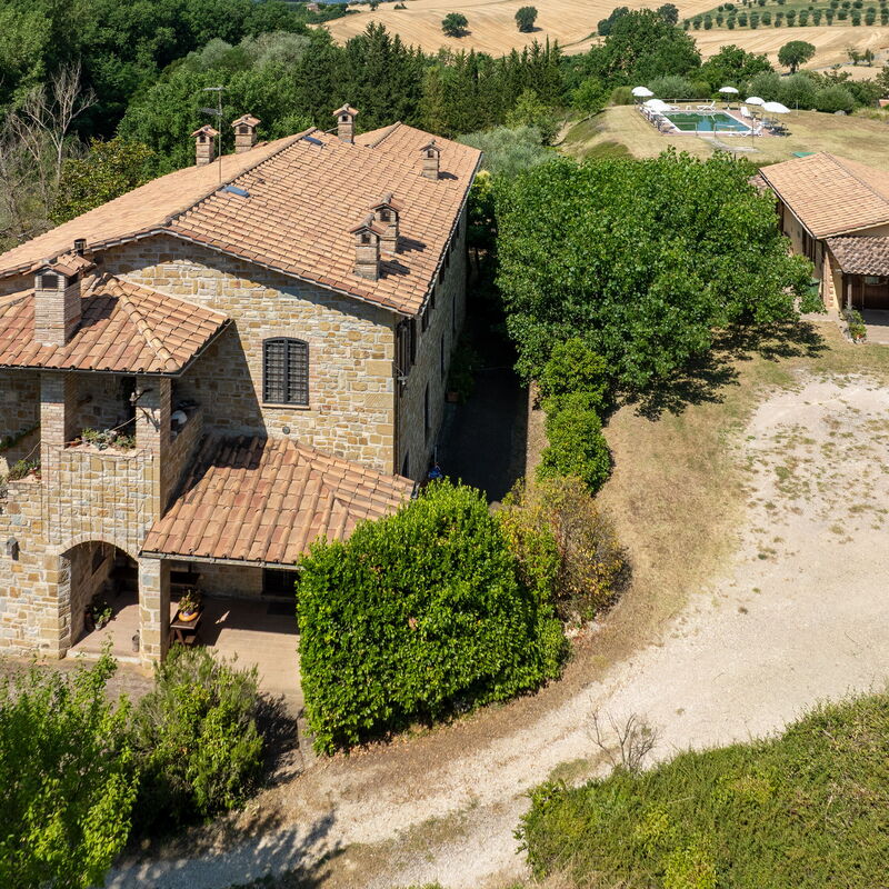 Il Giuncheto, Pool, Amazing View, Umbrian Countryside: Jesen, Ljeto, Proljeće, Vrt
