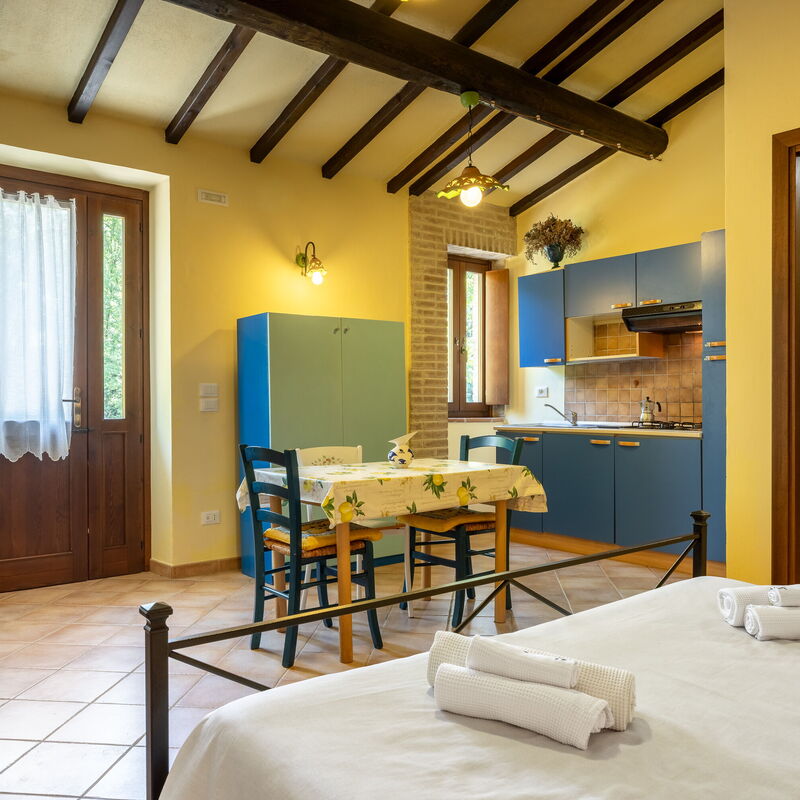 Il Giuncheto Apartments, Pool, Umbrian Countryside: Jesen, Kuhinja, Ljeto, Proljeće, Spavaća soba