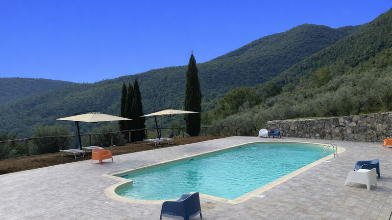 Borgo Antico, Pool, Barberino del Mugello: Automne, bassin, Été, Printemps, Vues