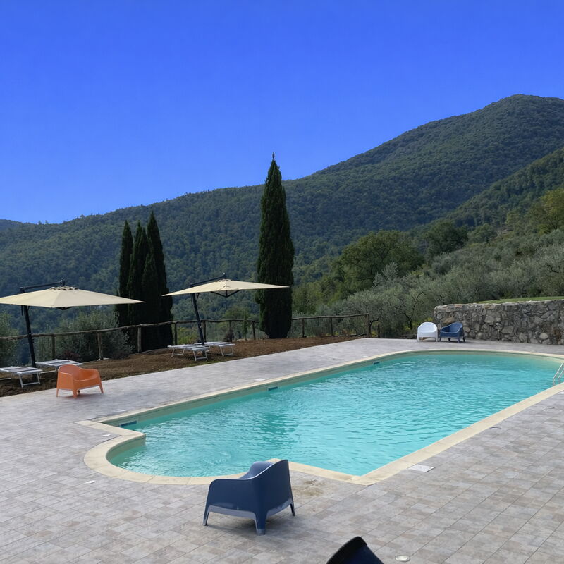 Borgo Antico, Pool, Barberino del Mugello: Autunno, Estate, Piscina, Primavera, Vista Panoramica