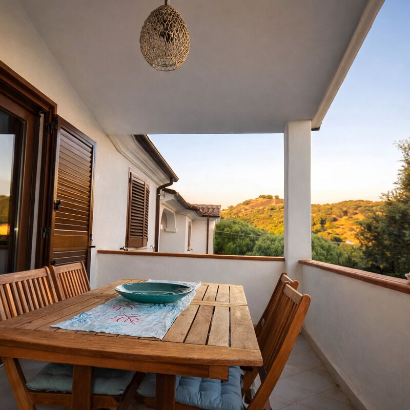 Appartamento Tamara, Budoni: Balkon / Terrasse / Patio, Frühling, Herbst, Sommer